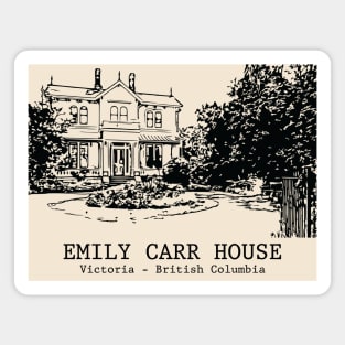 Emily Carr House - Victoria BC Magnet